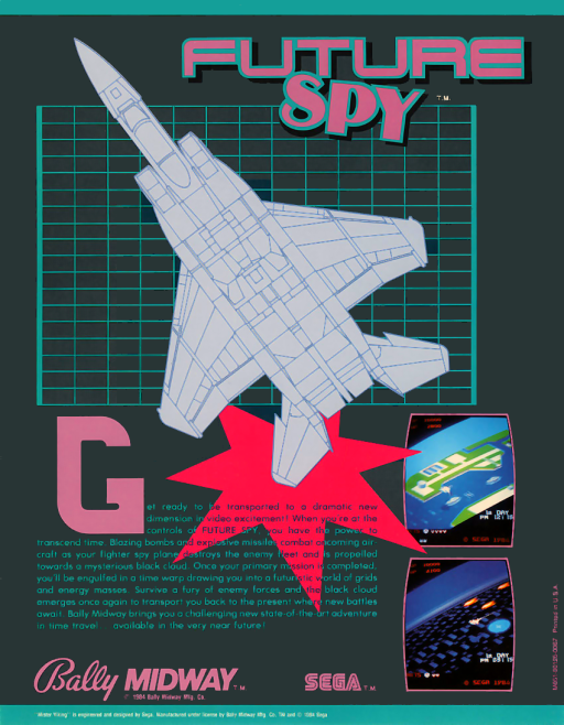Future Spy Arcade Game Cover